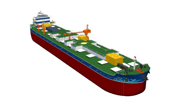 大型游弋式养殖工船设计方案